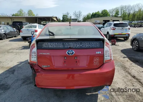 2012 Toyota Prius from USA, damaged, VIN JTDKN3DU1C0335992